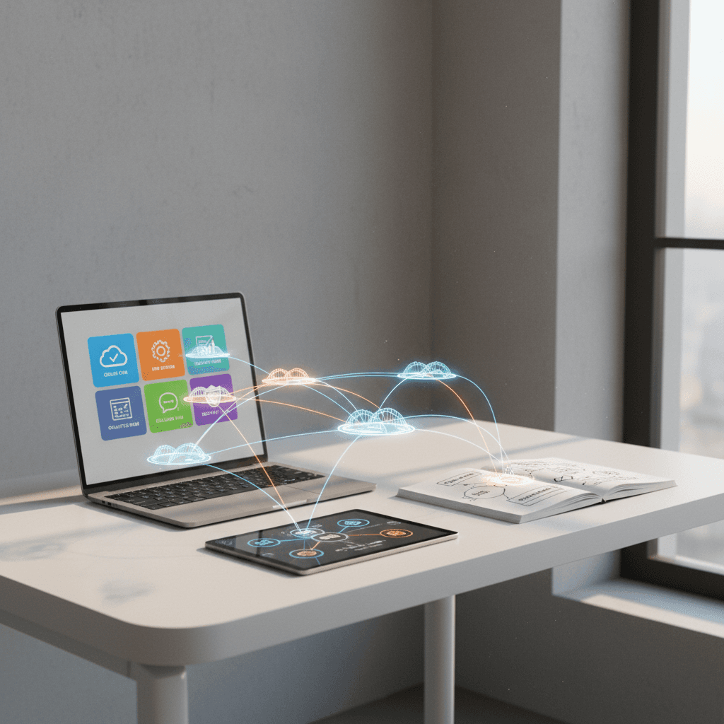 Multiple business applications connected seamlessly