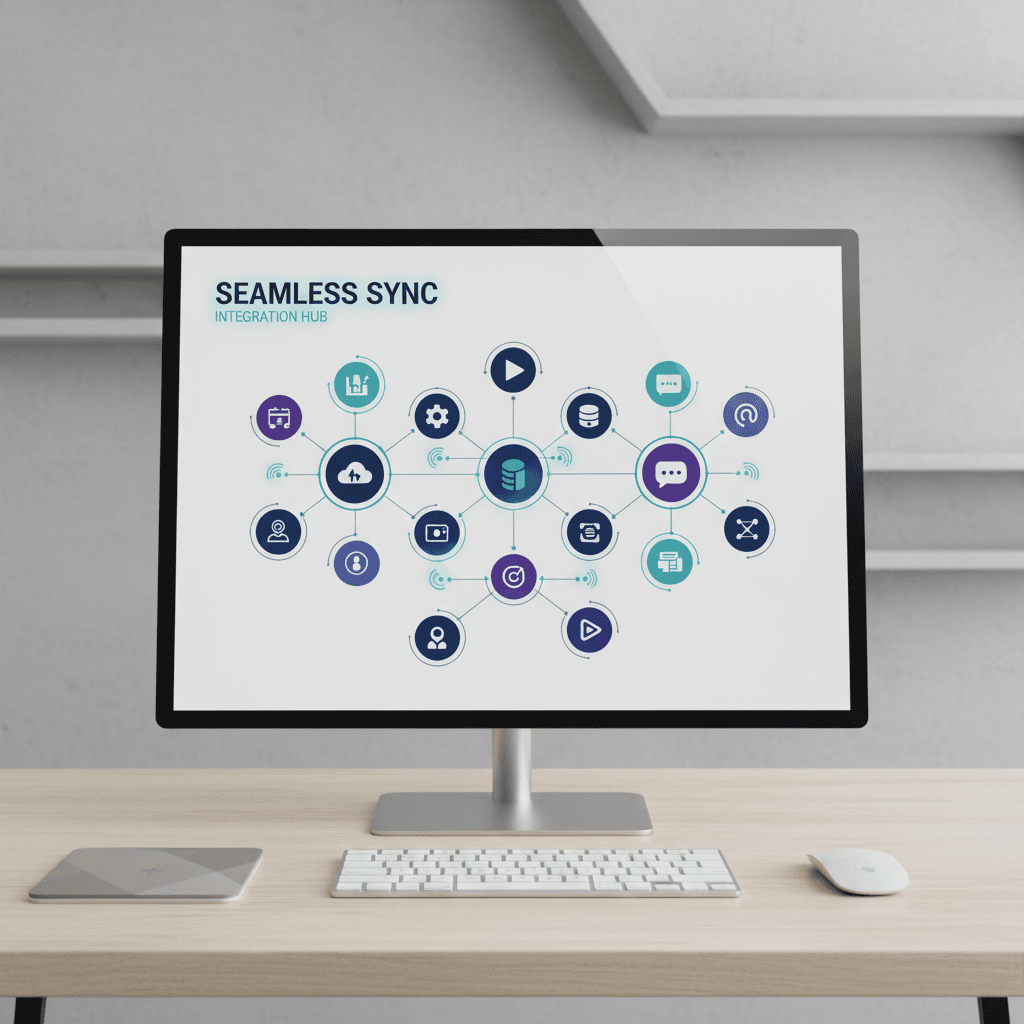 Smart integrations connecting business tools